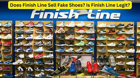 are shoes from finish line fake|finish line are they legit.